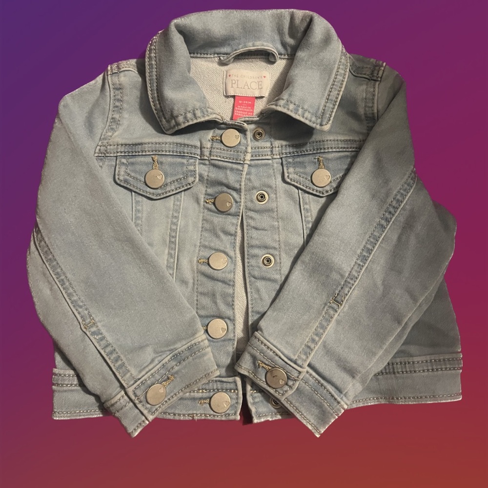 Toddler Girl Denim Style Jacket
